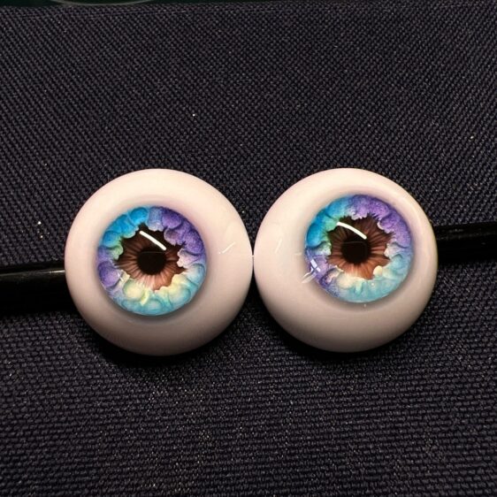 Hand-Painted BJD Resin Eyes – Small & Normal Iris, 8–24mm