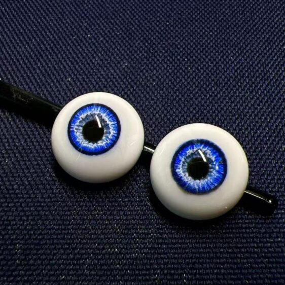 Shimmer BJD Doll Eyes – Realistic Handmade Resin Eyes for 1/3 1/4 1/6 Dolls (10mm–24mm) - Image 2