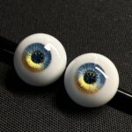 Custom Glitter BJD Resin Eyes | Safety Eyes 8–24mm for 1/3 1/4 1/6 Dolls