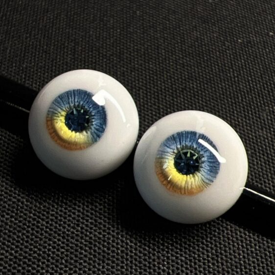 Custom Glitter BJD Resin Eyes | Safety Eyes 8–24mm for 1/3 1/4 1/6 Dolls