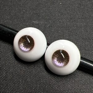 Handmade Realistic BJD Doll Eyes | Custom Sizes & Pupils (10-24mm)