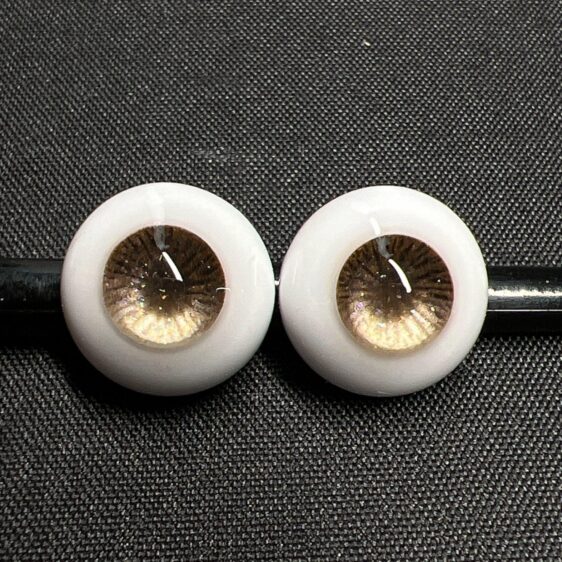 Handmade Realistic BJD Doll Eyes | Custom Sizes & Pupils (10-24mm) - Image 5