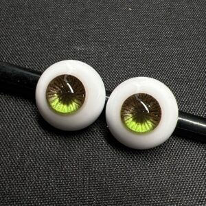 8-24mm Realistic BJD Resin Eyes — Hand-Painted Iris for 1/3, 1/4, 1/6 Ball Jointed Dolls