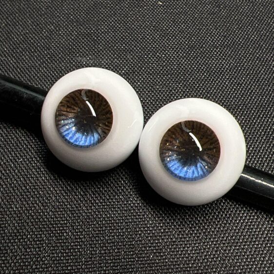 8-24mm Realistic BJD Resin Eyes — Hand-Painted Iris for 1/3, 1/4, 1/6 Ball Jointed Dolls - Image 8